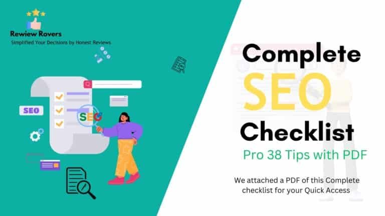 complete SEO checklist with full explain in graph