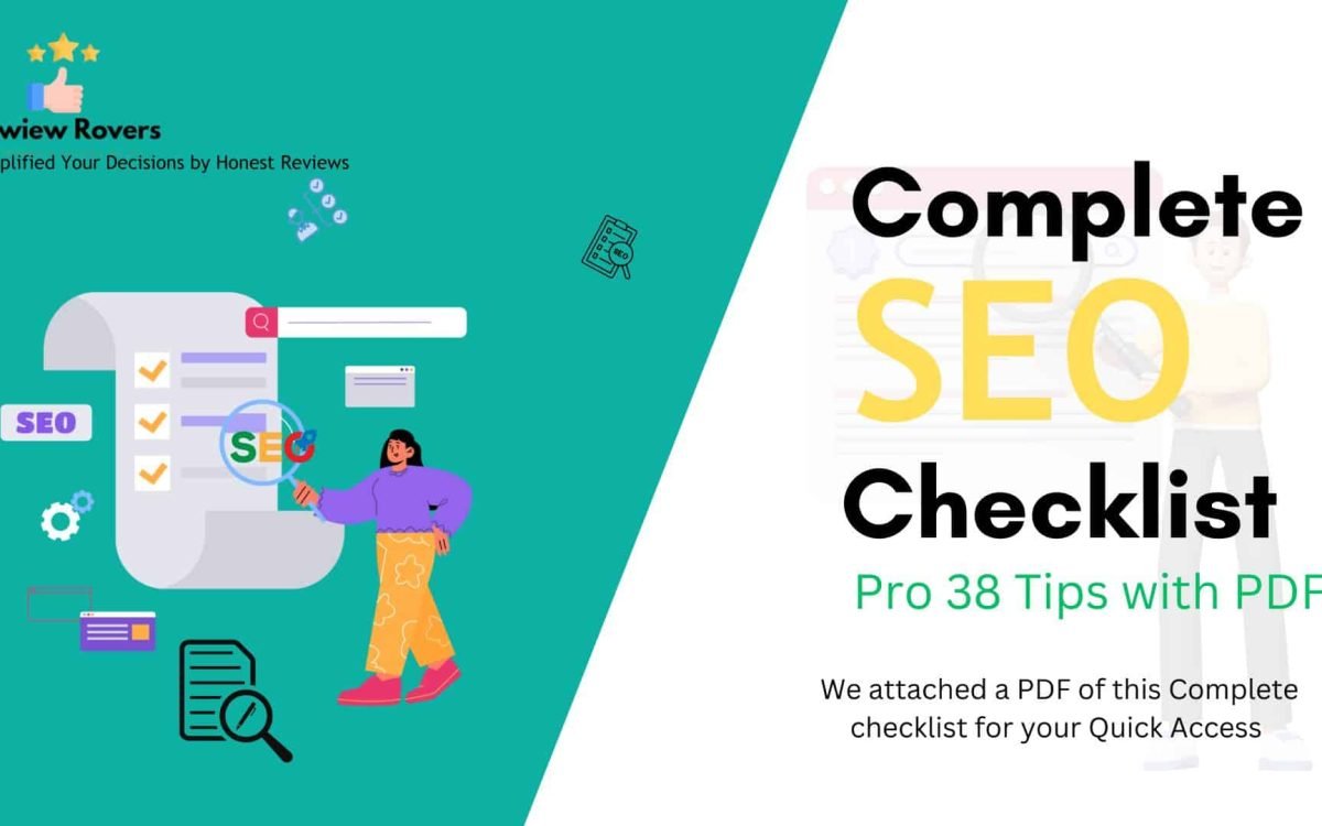 complete SEO checklist with full explain in graph